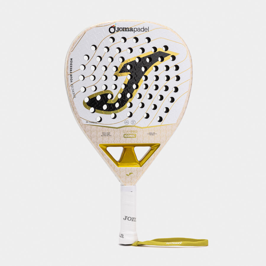 Pala Joma Slam Pro Iconic Blanco Oro